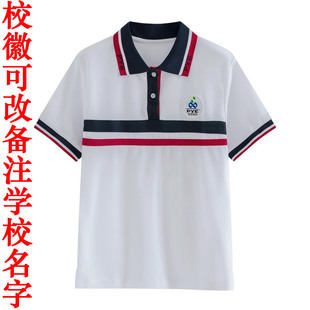 番禺高中校服新款短袖T恤衫广州番禺区高中生校服裤夏装短裤春季