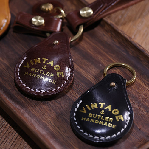 意大利植鞣革复古门禁卡套