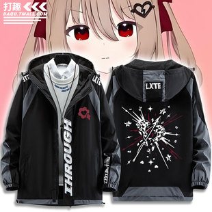 Neurosama周边Evil neuro牛肉AI虚拟主播夹克外套男女秋冬衣服潮