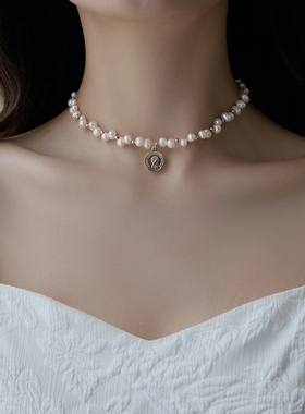 淡水巴洛克珍珠女项链