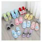 可爱小白狗露趾拖春秋家居鞋 美乐蒂库洛米地板居家鱼嘴防滑拖鞋