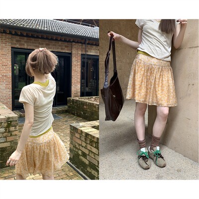 HellEat透气天丝短裙夏