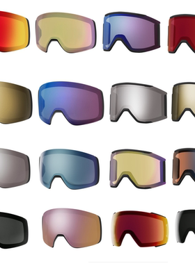 现货 SMITH 4D MAG XL 单独镜片滑雪镜出售Squad MAG 替换I/O镜片
