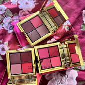 官网购 现货 Rouje法国复古金唇膏多彩四色腮红口红盘Le Rouge