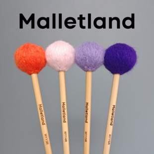 马里特兰Malletland王玉燕签名款马林巴琴槌木杆专业演奏藤杆艺考