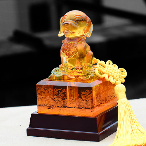 生肖狗宝宝脐带章胎毛章胎毛纪念品dyi自制印章定制收藏毛保存