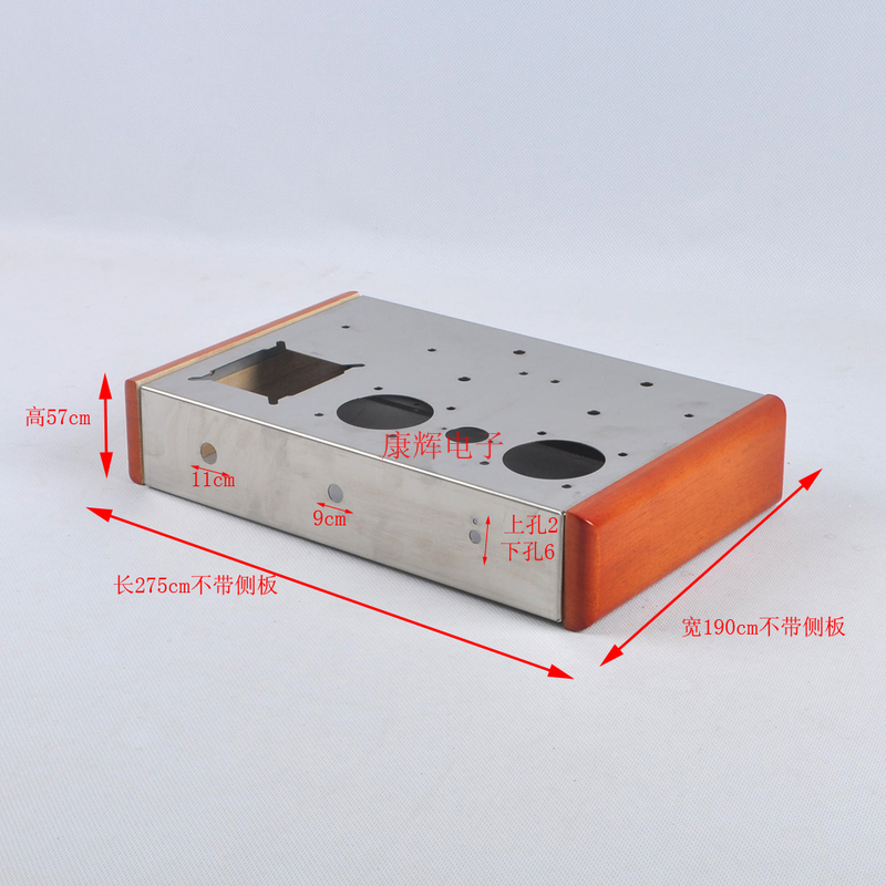 不锈钢胆机功放机箱DIY 自由创作 激光开孔 FU32胆机推挽机箱机壳