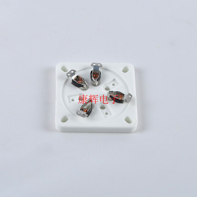 全新陶瓷平板管座7脚镀银电子管座插座GZC7-4 适用于GM70,GM71等