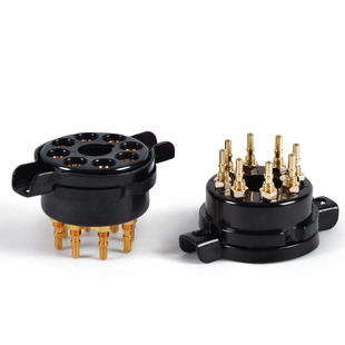 美国CMC接插件 电木八脚电子管管座音响配件