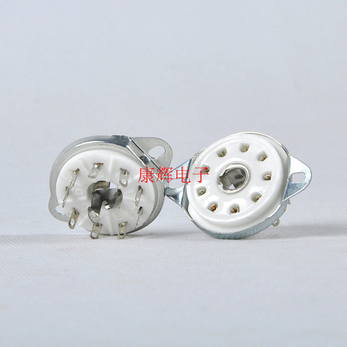 大9脚电子管座TUC9-L适用于EF50 EC52 TT12 EFF51 QE04电子管等