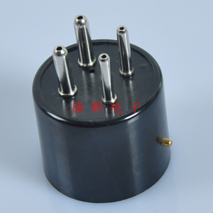 供应全新电木四脚电子管座管基  4脚管座可用于300B/2A3/811/274