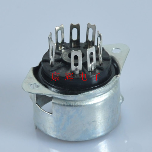 供应九脚铁壳、胶木九脚电子管座可用于12AX7A、12AU7、6DJ8等