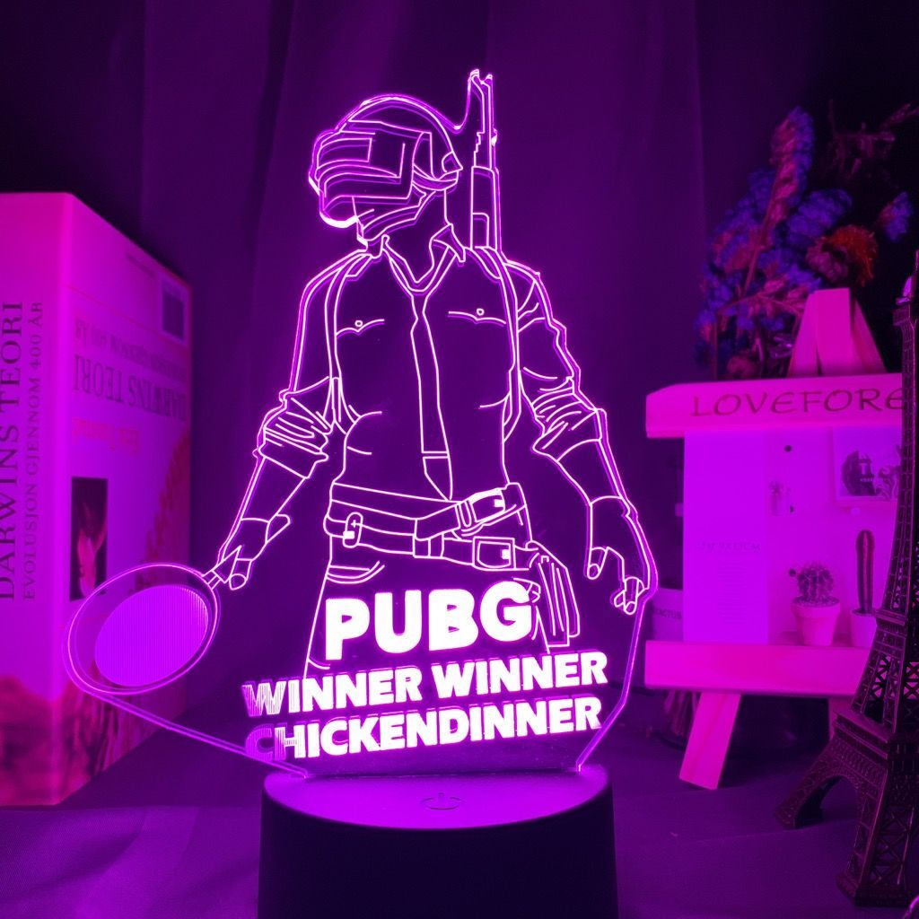 和平精英皮肤手办绝地求生吃鸡CSGO周边立牌摆件游戏现货小夜灯