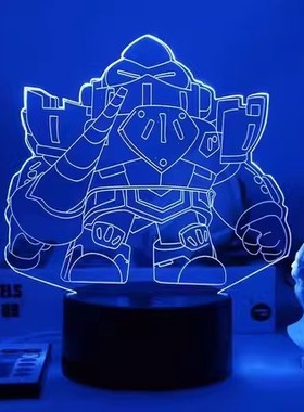 荒野乱斗周边里昂斯派克瑟奇莫提斯手办立牌摆件现货小夜灯礼物