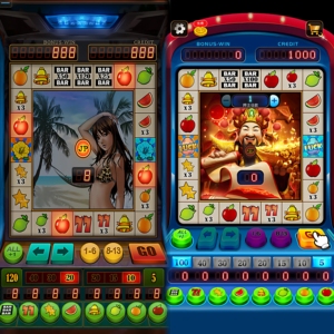 水果机手机游戏大满贯开火车大小四喜水果机上班摸鱼单机怀旧游戏