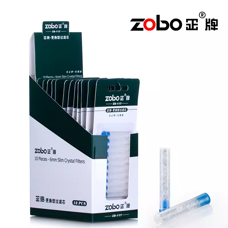 ZOBO正牌一次性过滤芯抛弃型配件男士烟嘴过滤器适配活炭性过滤珠