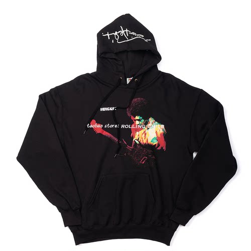 正版JimiHendrix摇滚卫衣现行版