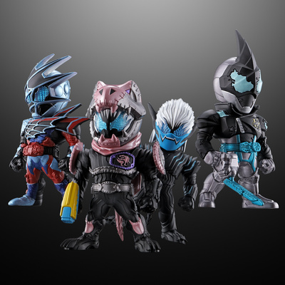 男孩儿童礼物玩具 假面骑士Revice 利维斯 FW 戴蒙斯 暴龙 食玩