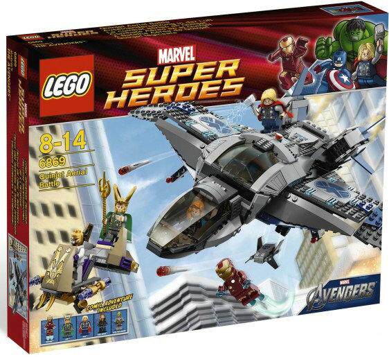 【孩仕宝】玩具模型 乐高积木lego 复仇者联盟 空中之战 雷神洛基