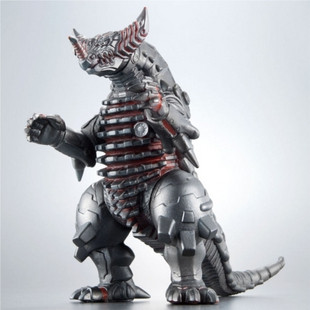 男孩儿童礼物玩具 奥特曼 万代正版 ex怪兽软胶 机械哥莫拉 可动