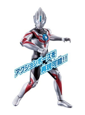 男孩儿童礼物玩具 欧布奥特曼 原生形态 UAF 超可动人偶 万代