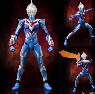 男孩儿童礼物玩具 奥特曼 SHF ULTRA-ACT 奈克瑟斯 蓝色 正义