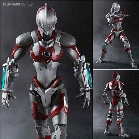 男孩儿童礼物玩具 奥特曼 万代 shf act 初代早田 钢铁可动人偶