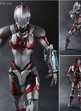 男孩儿童礼物玩具 奥特曼 万代 SHF ACT 初代早田 钢铁可动人偶