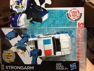 男孩儿童礼物玩具 变形金刚 领袖的挑战 RID 一步变形 铁腕