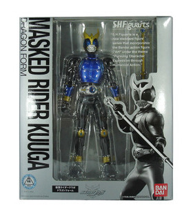 男孩儿童礼物玩具 假面骑士kuuga 古迦 空我 SHF 青龙形态 正版