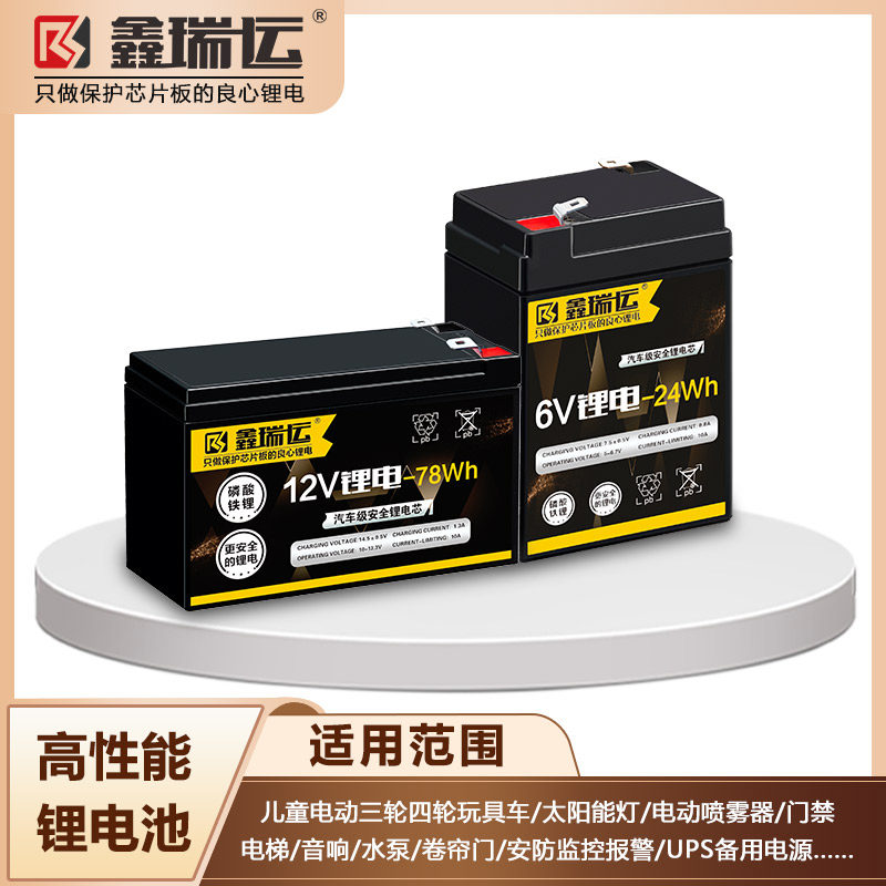 锂鑫瑞运磷酸铁锂蓄电池