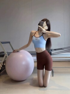 绝美瑜伽服套装女高级感专业高端普拉提训练服运动背心健身服上衣