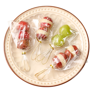 冰糖葫芦包装袋透明迷你小串签单独打包盒子网红摆摊专用制作材料