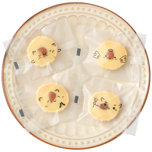 饼干包装袋曲奇机封单独立小袋子雪花酥牛轧糖果蔓越莓烘焙圣诞节