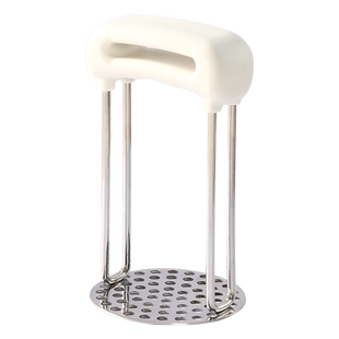 捣泥器304不锈钢土豆压泥神器勺辅食鸡蛋山药紫薯糕按碾捣碎工具