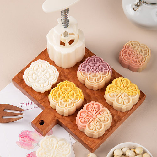 冰皮月饼模具2025新款手压式