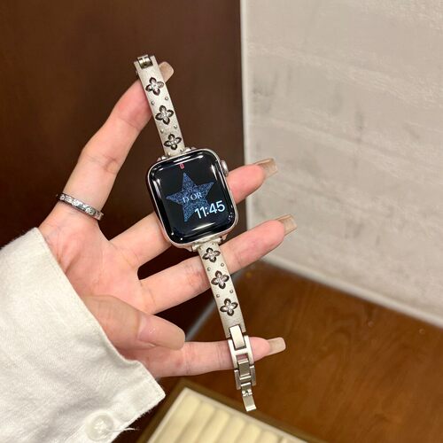 细款高级感金属手镯款表带