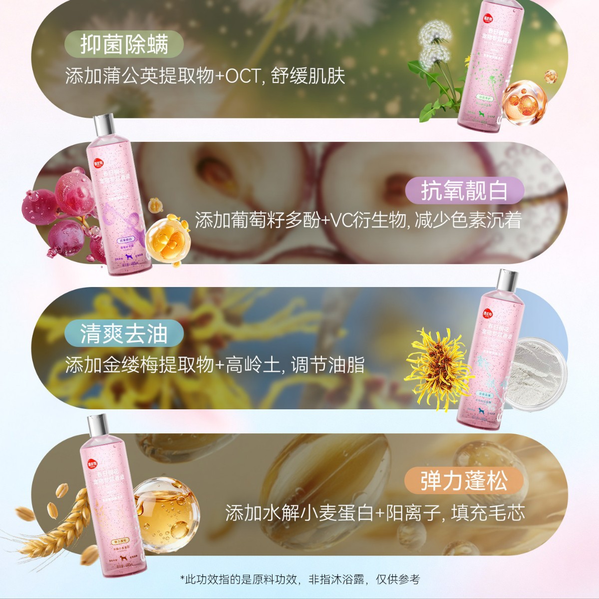 宠物沐浴露杀菌除臭持久留香比熊狗香波浴液