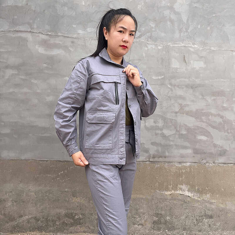 夏季劳保服反光条工作服电焊工装