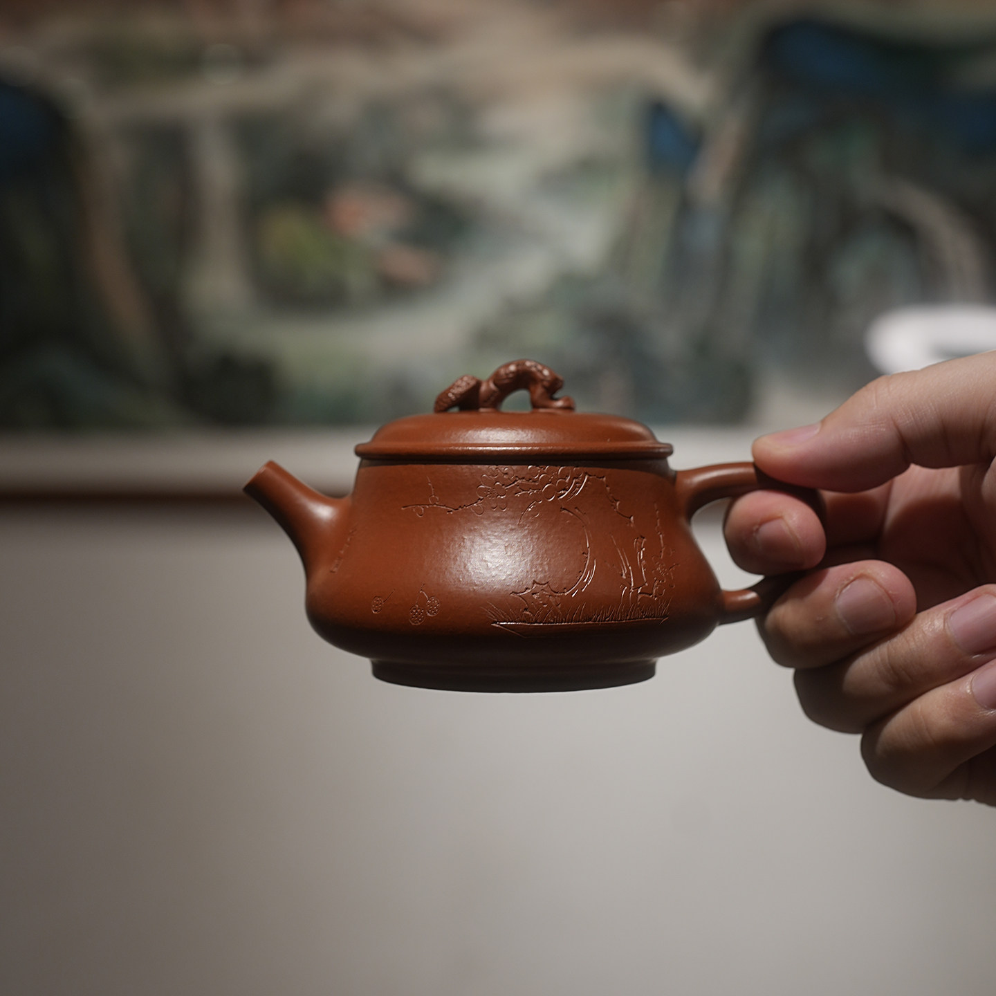 灵芝壶｜赵庄老朱泥｜原矿紫砂 |佩选