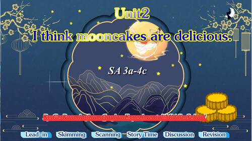 2023上|flash课件|初中|Unit2 I think mooncakes are delicious.
