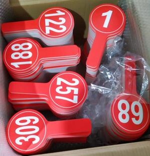 拍卖会手举牌评委评分牌活动点赞手持牌主播尺码数字牌手举牌定制