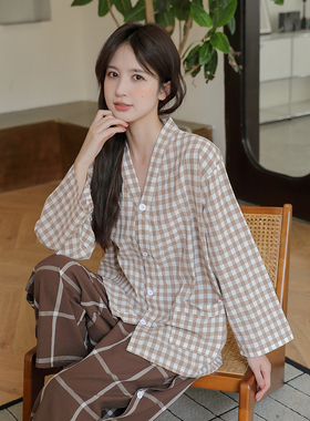 艾灸服女款纯棉情侣长款前后开裤子侧开扣男款开背理疗推拿按摩服