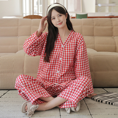 艾灸服女款纯棉长款按摩服理疗服