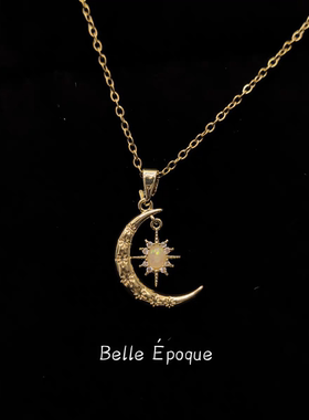 Vintage古着  Belle Époque 项链 小众 复古 维多利亚