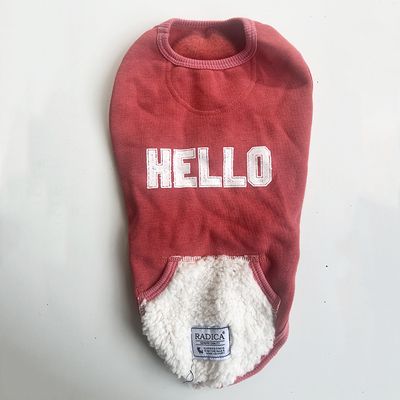 日本radica法斗卫衣加绒保暖衣服