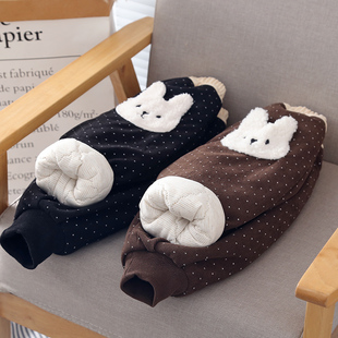 棉裤 一条过冬北方厚实儿童冬季 子洋气女宝宝运动裤 女童加绒加厚裤