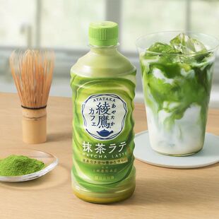 日本进口可口可乐Coca Cola饮料绫鹰柠檬绿茶风味抹茶黑豆烘焙茶