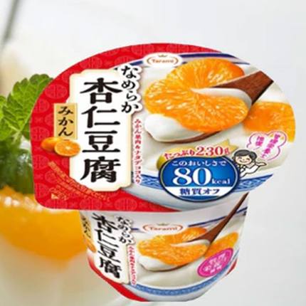 日本Tarami塔拉米果冻柑橘果肉杏仁味果冻230g