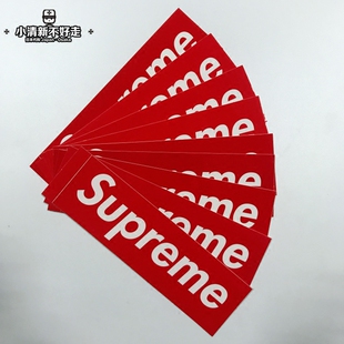 Supreme box logo 贴纸贴画旅行箱贴纸个性潮流